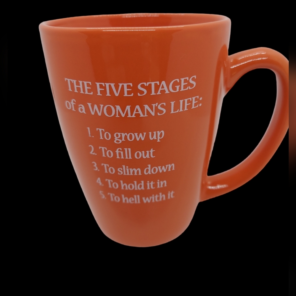 International Tableware Inc "The Five Stages of a Woman's Life" Mug